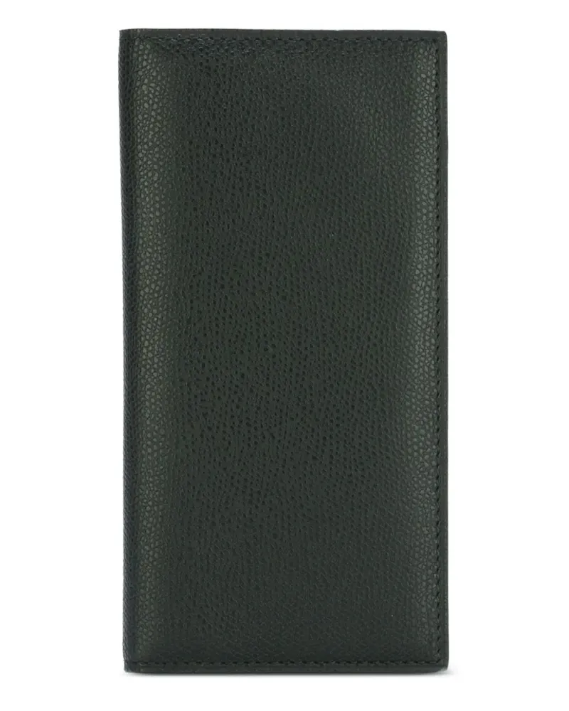 Valextra Vertical Portemonnaie - Schwarz Schwarz
