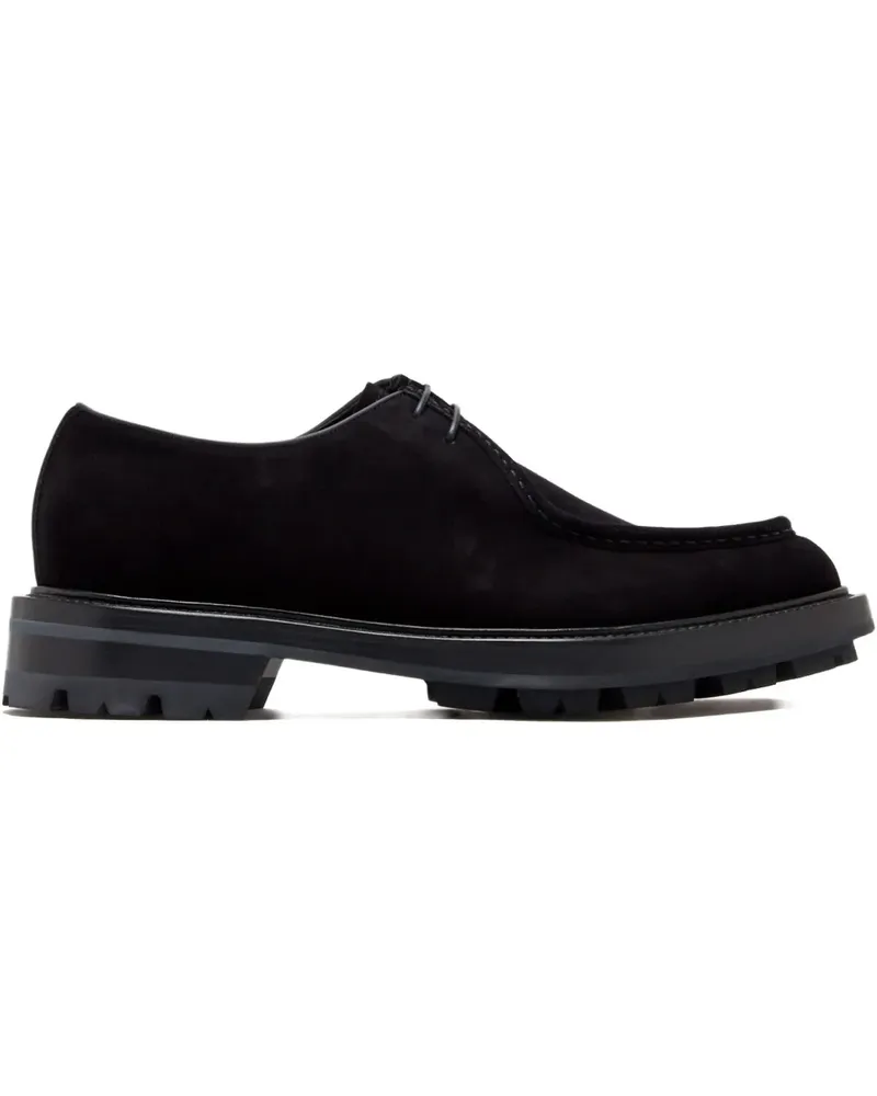 Barrett Derby-Schuhe aus Wildleder - Schwarz Schwarz
