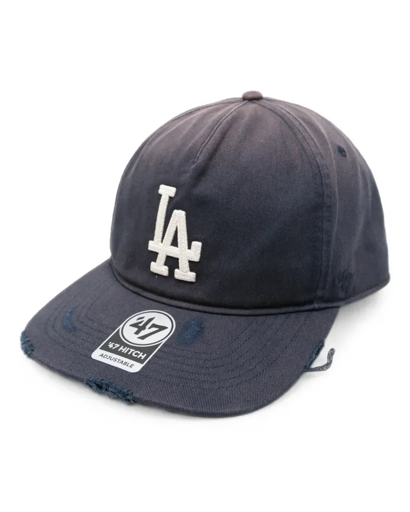 REPRESENT Baseballkappe im Distressed-Look - Blau Blau