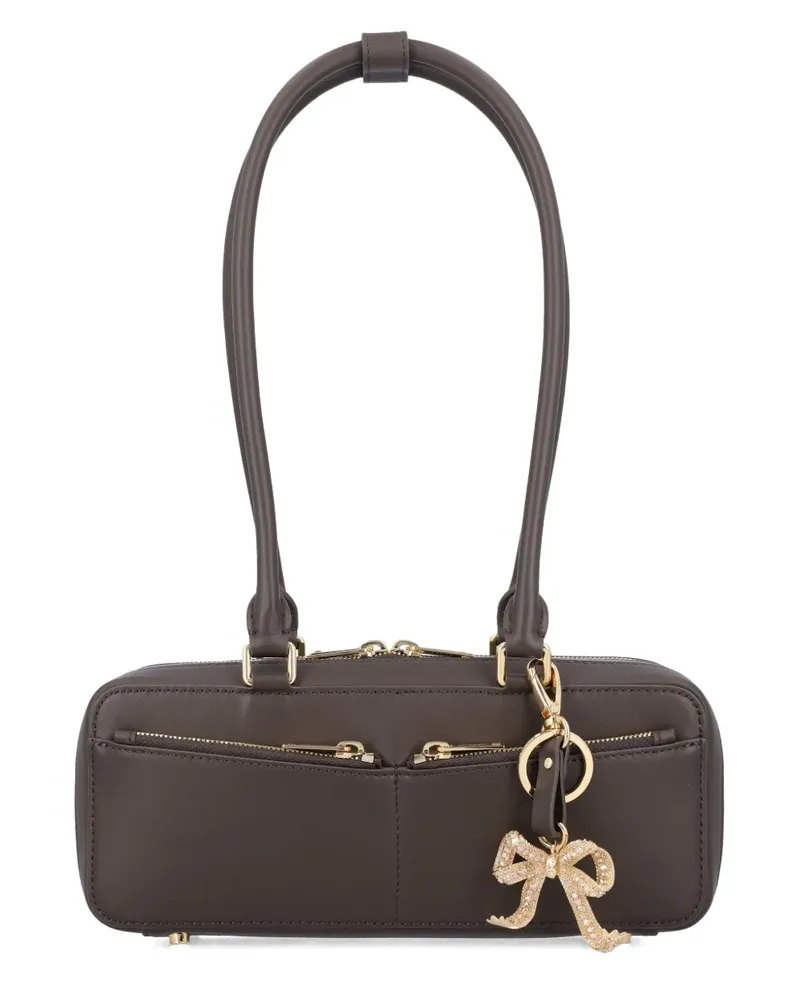 Self-Portrait Handtasche aus Leder - Braun Braun