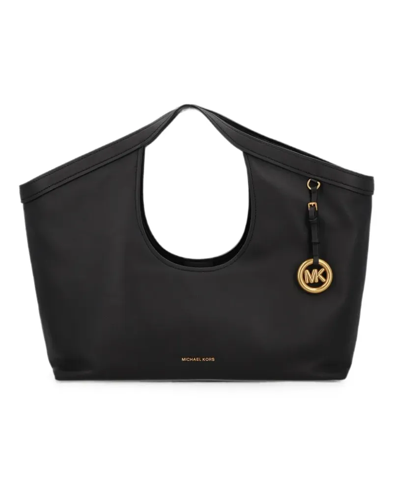 Michael Kors large Haddie leather tote bag - Schwarz Schwarz