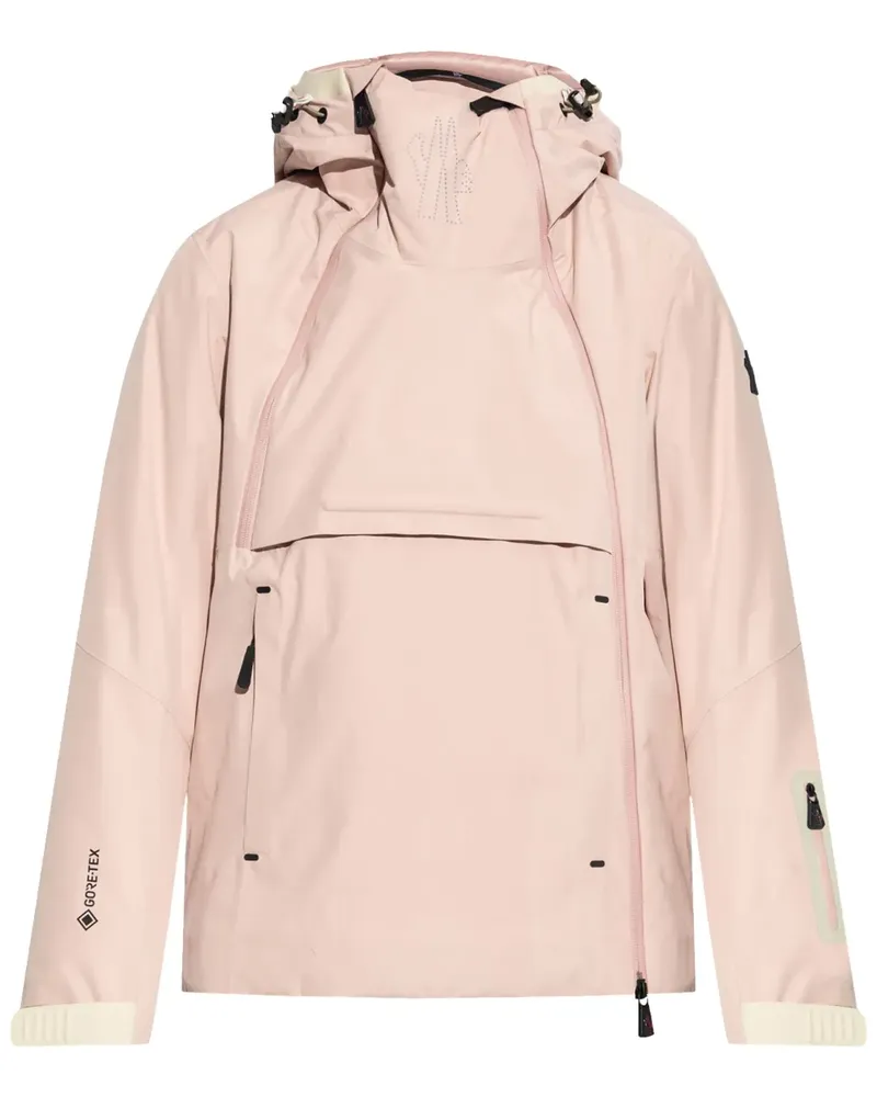 Moncler Wasserdichte Skijacke mit Reißverschluss - Rosa Rosa