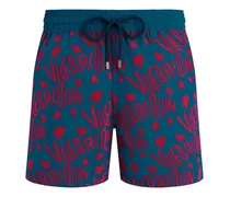Ronde des Tortues Badeshorts - Blau