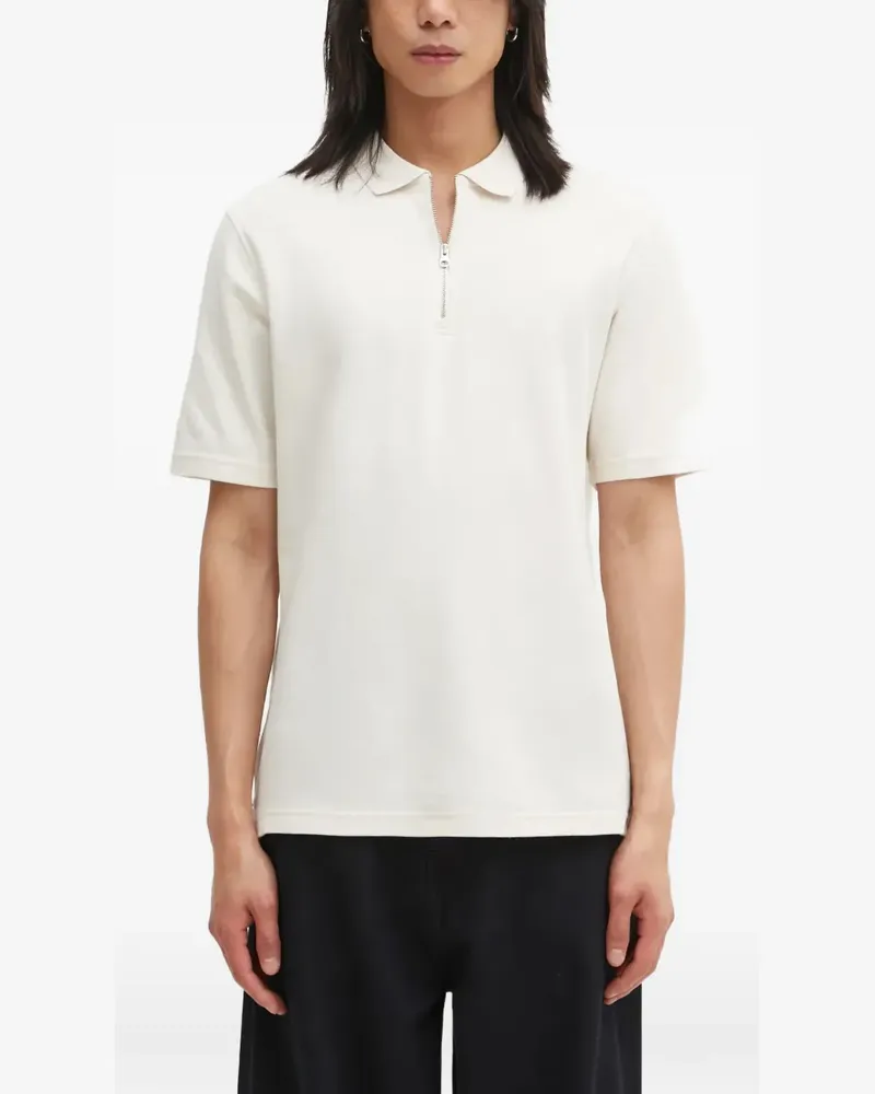 Samsøe & Samsøe Samac Poloshirt mit Reißverschluss - Nude Nude