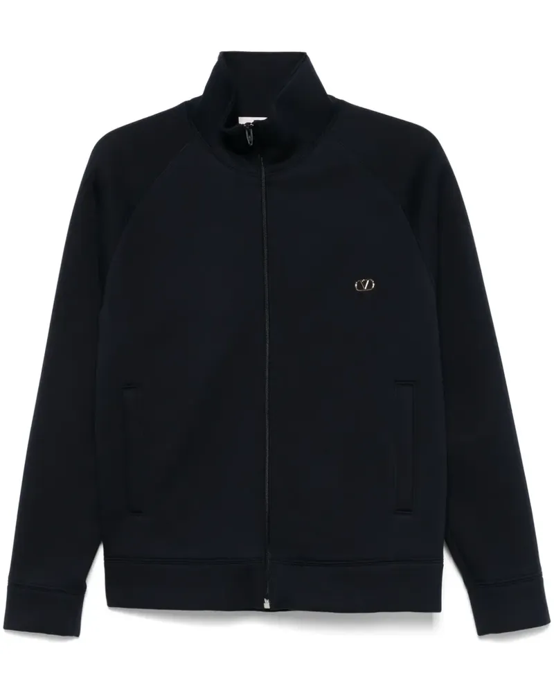 Valentino Garavani Sweatshirt mit VLogo Signature - Blau Blau