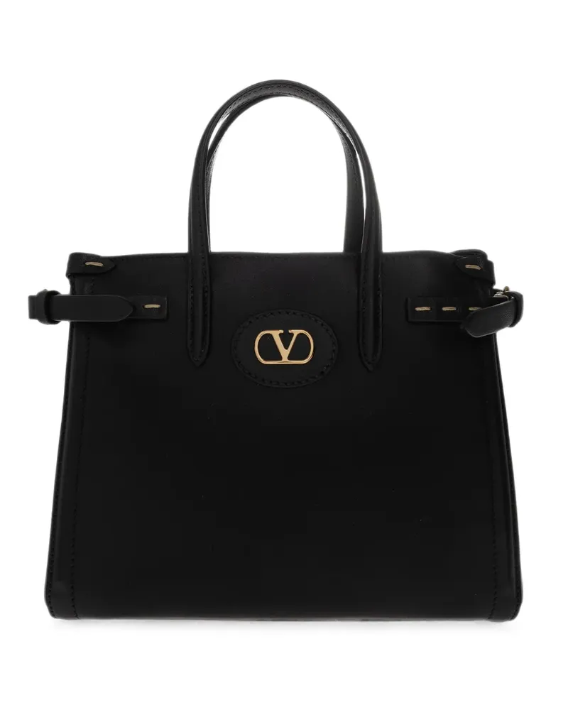 Valentino Garavani VLogo Signature Tote Bag - Schwarz Schwarz