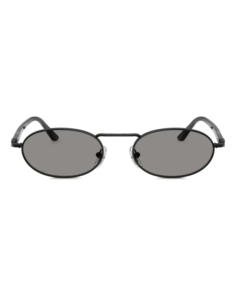 Persol oval-frame sunglasses - Schwarz Schwarz