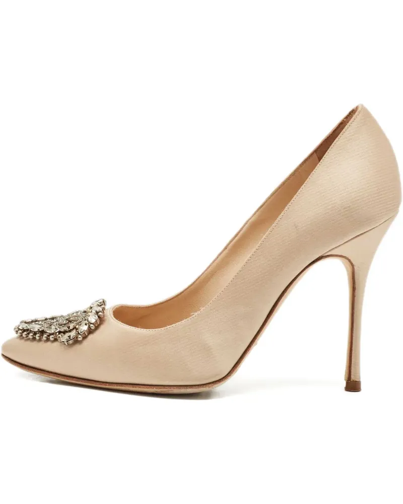 Manolo Blahnik 1155298 Beige - Nude Nude