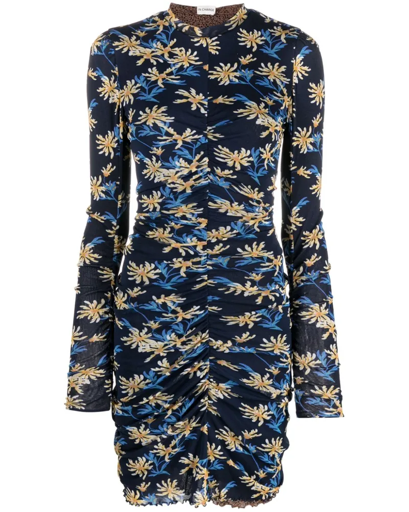 Diane von Furstenberg Wendbares Azula Paris Minikleid - Blau Blau