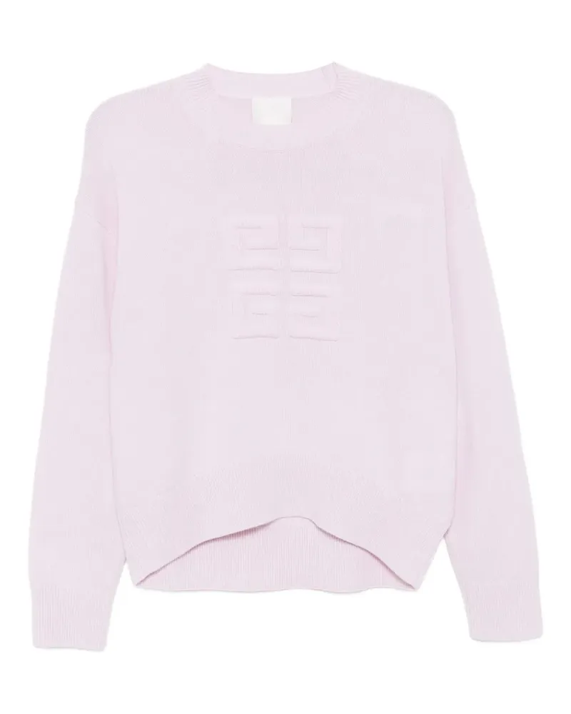 Givenchy Pullover mit Logo-Stickerei - Rosa Rosa