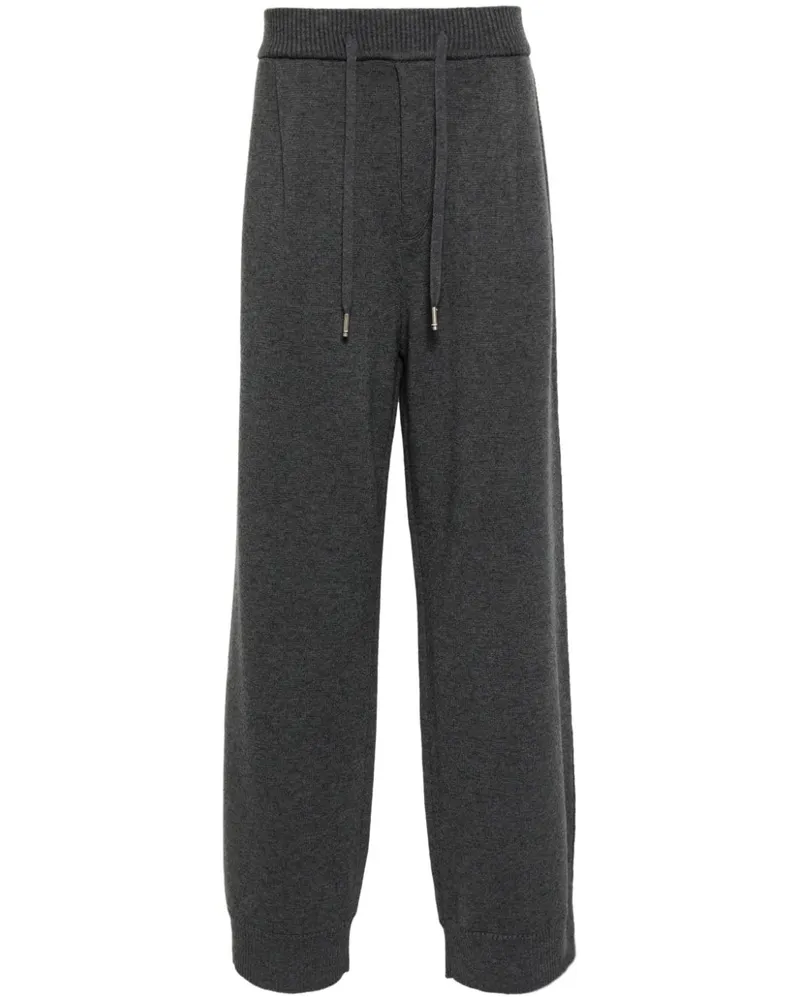 SONGZIO Panther Strickhose mit weitem Bein - Grau Grau