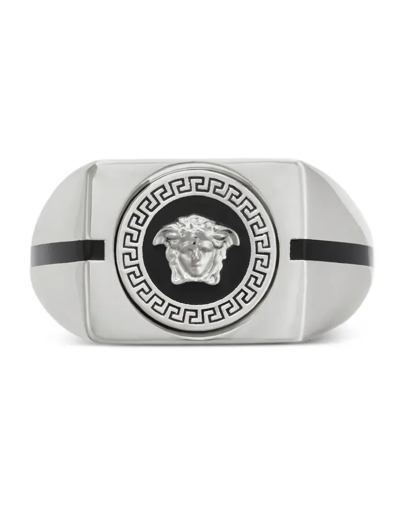 Versace Medusa Greca Ring - Silber Silber