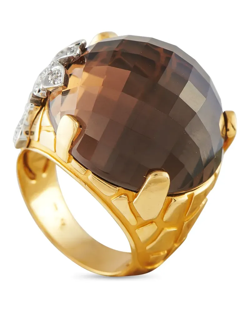 Carrera Y Carrera Giraffe Ring mit Rauchquarz und Diamanten - Gold Gold