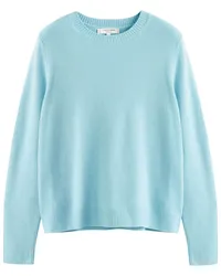 Chinti & Parker The Boxy Pullover aus Kaschmir Blau