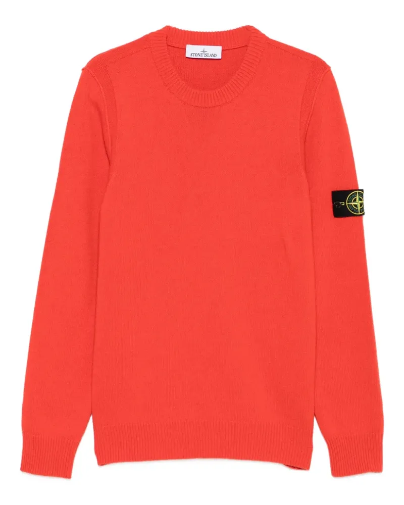 Stone Island Pullover mit Rundhalsausschnitt - Rot Rot