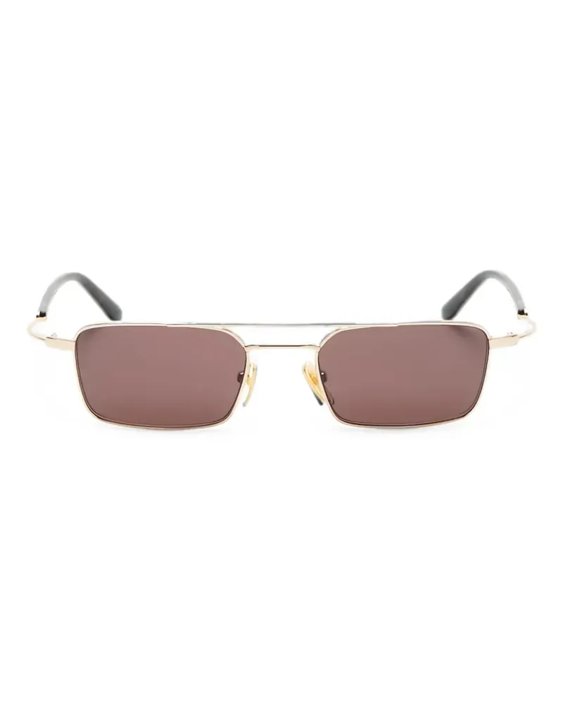 Gucci square-frame sunglasses - Gold Gold