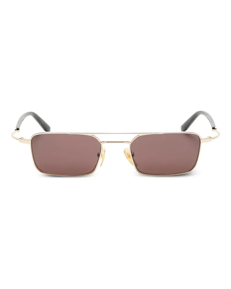 Gucci square-frame sunglasses - Gold Gold