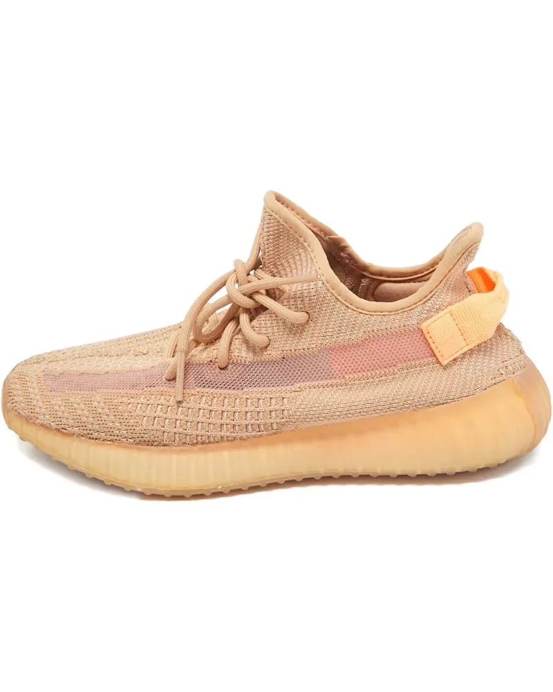 adidas Boost 350 V2 knitted lace-up sneakers - Orange Orange
