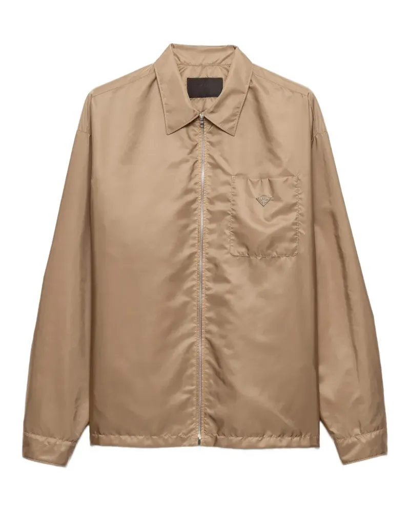 Prada Hemd mit klassischem Kragen - Nude Nude