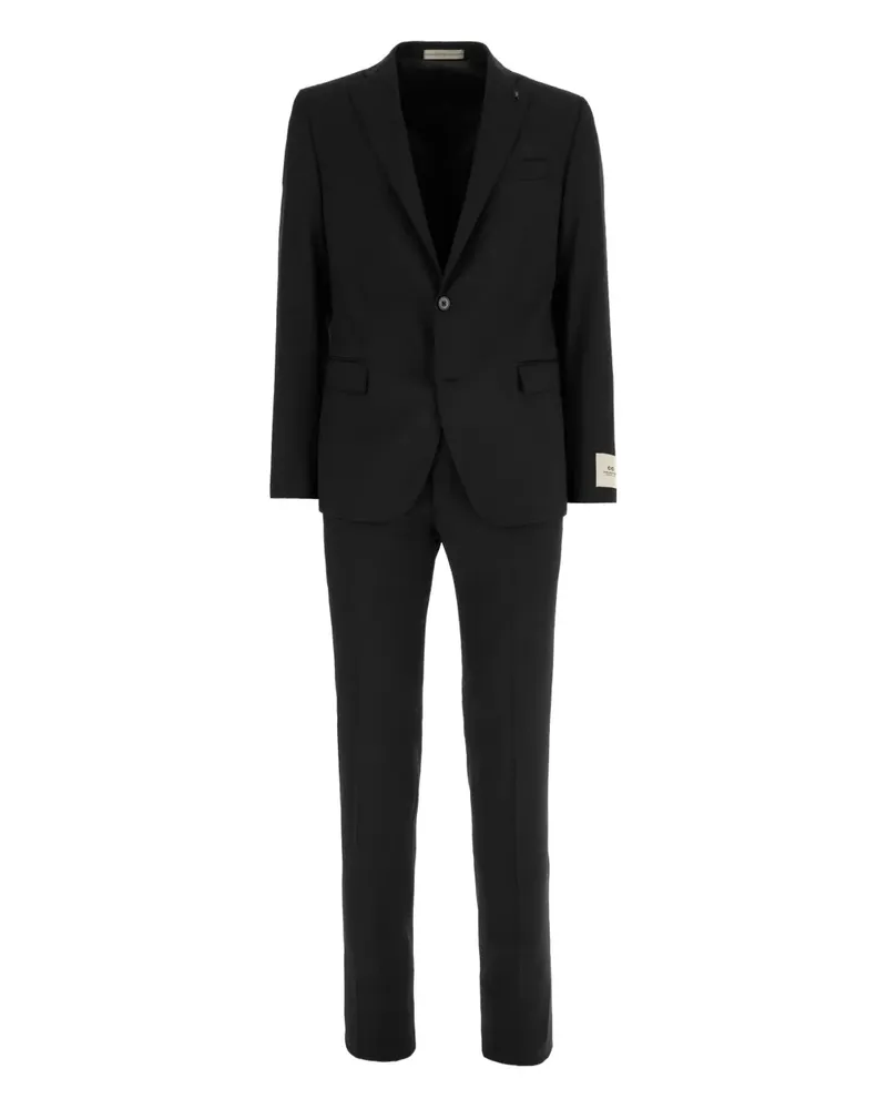 Corneliani Geknöpfter Anzug - Schwarz Schwarz