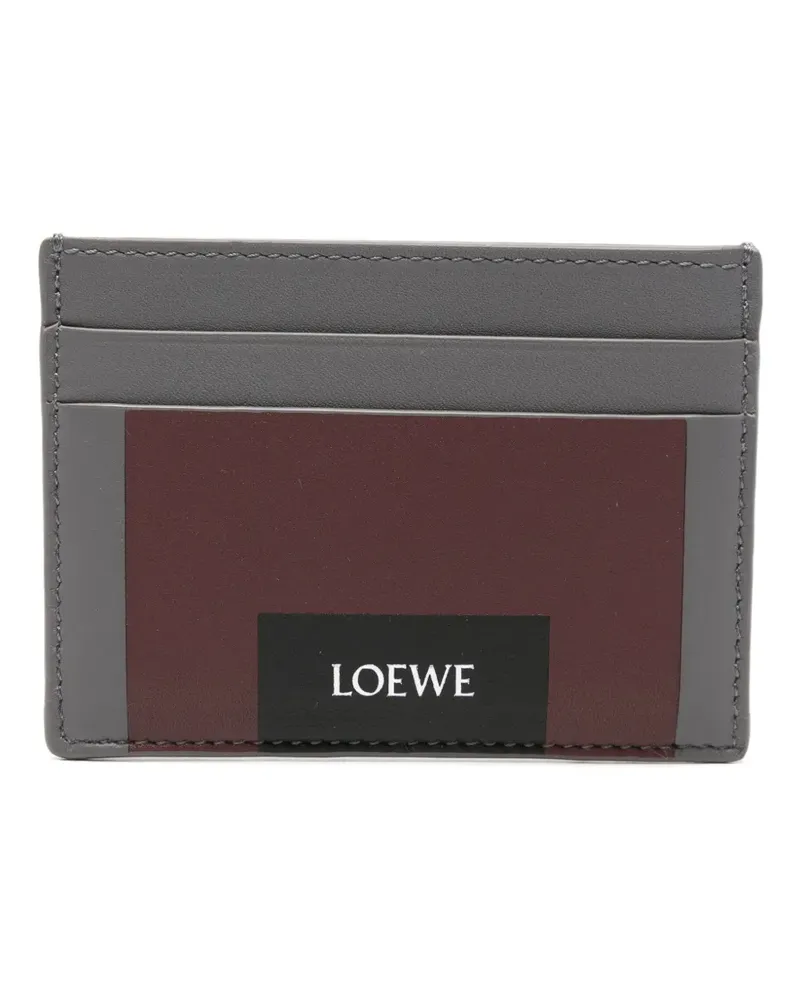 Loewe Kartenetui mit Einsätzen - Grau Grau