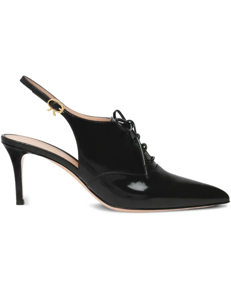 Gianvito Rossi Veronica Pumps 70mm - Schwarz Schwarz