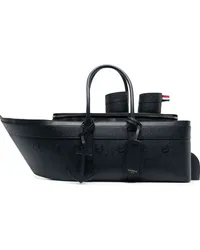 Thom Browne Cruise Liner Reisetasche Blau