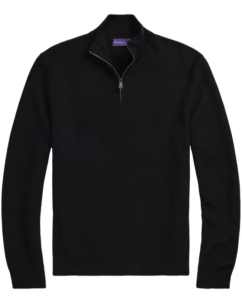 Ralph Lauren Pullover mit Reißverschluss - Schwarz Schwarz