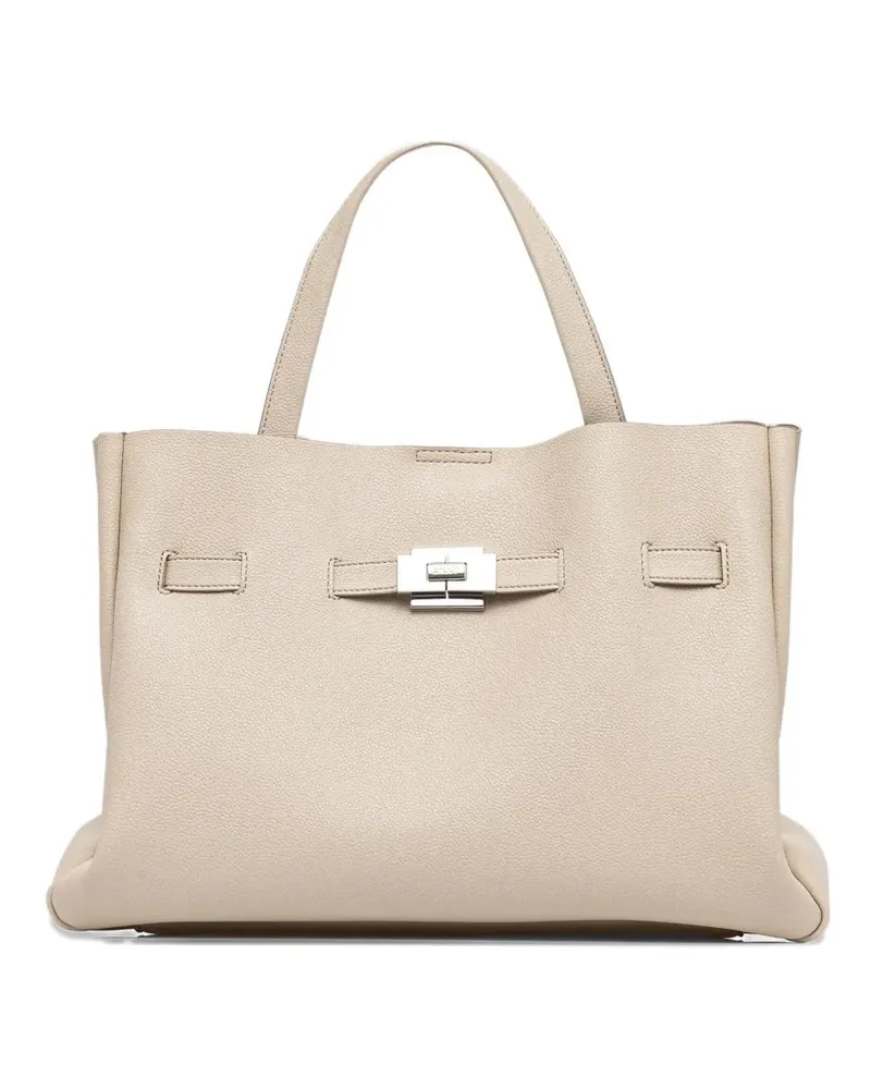 DKNY Handtasche mit Logo - Nude Nude