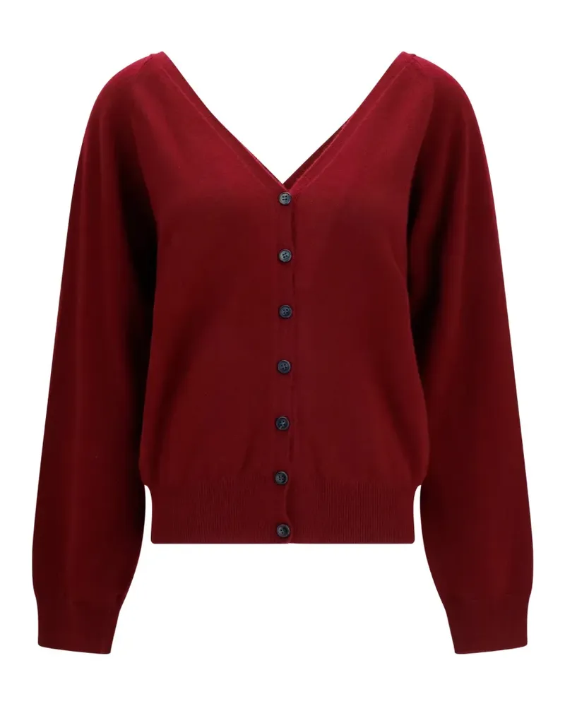 Lisa Yang Jiani V-neck cardigan - Rot Rot