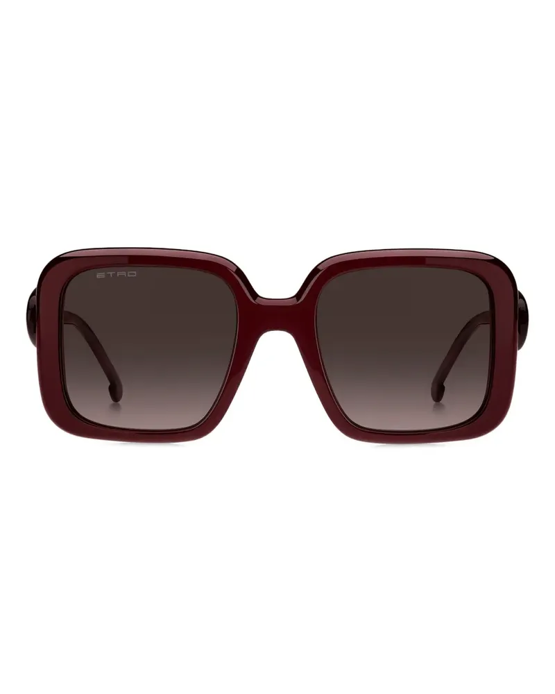 Etro paisley Sonnenbrille - Rot Rot