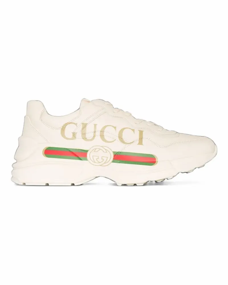 Gucci Rhyton Sneakers - Nude Nude
