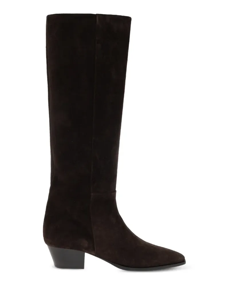 aeyde Medea Stiefel aus Wildleder - Braun Braun