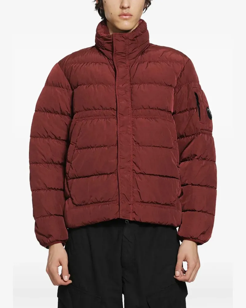 C.P. Company Chrome-R Goggle down jacket - Rot Rot