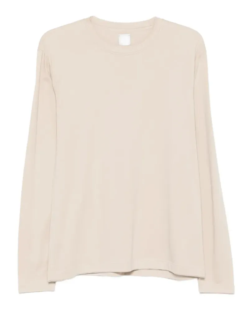 Eleventy T-Shirt mit Rundhalsausschnitt - Nude Nude