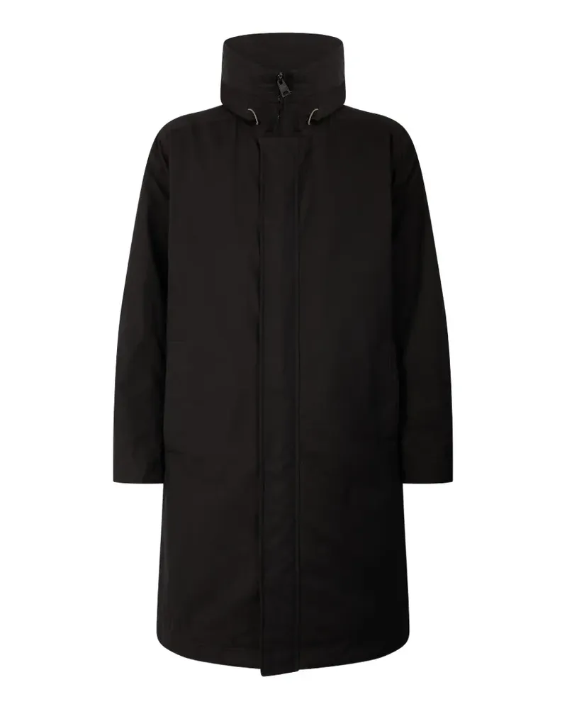 Herno hooded zip-up parka - Schwarz Schwarz