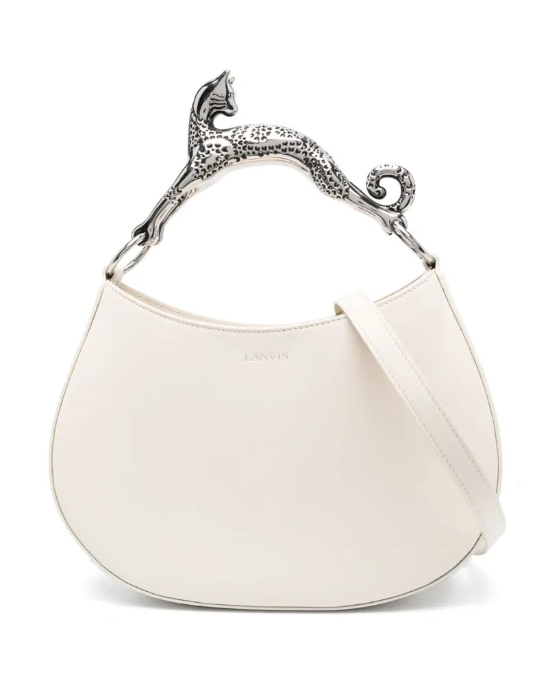 Lanvin Handtasche mit definierten Henkeln - Nude Nude