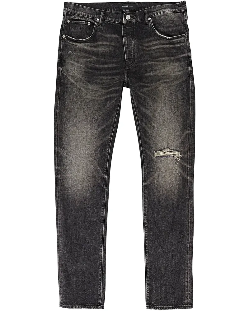 PURPLE BRAND 2 Year Dirty Fade Jeans - Schwarz Schwarz