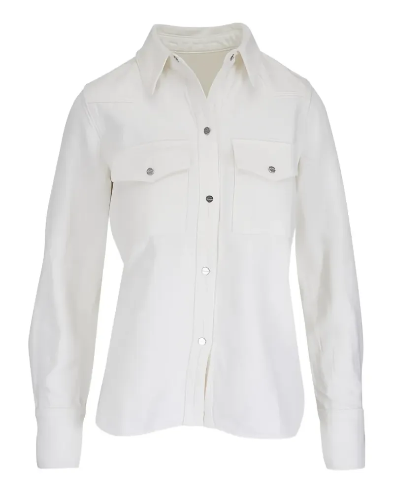 TWP Rancher western-style shirt - Weiß Weiß