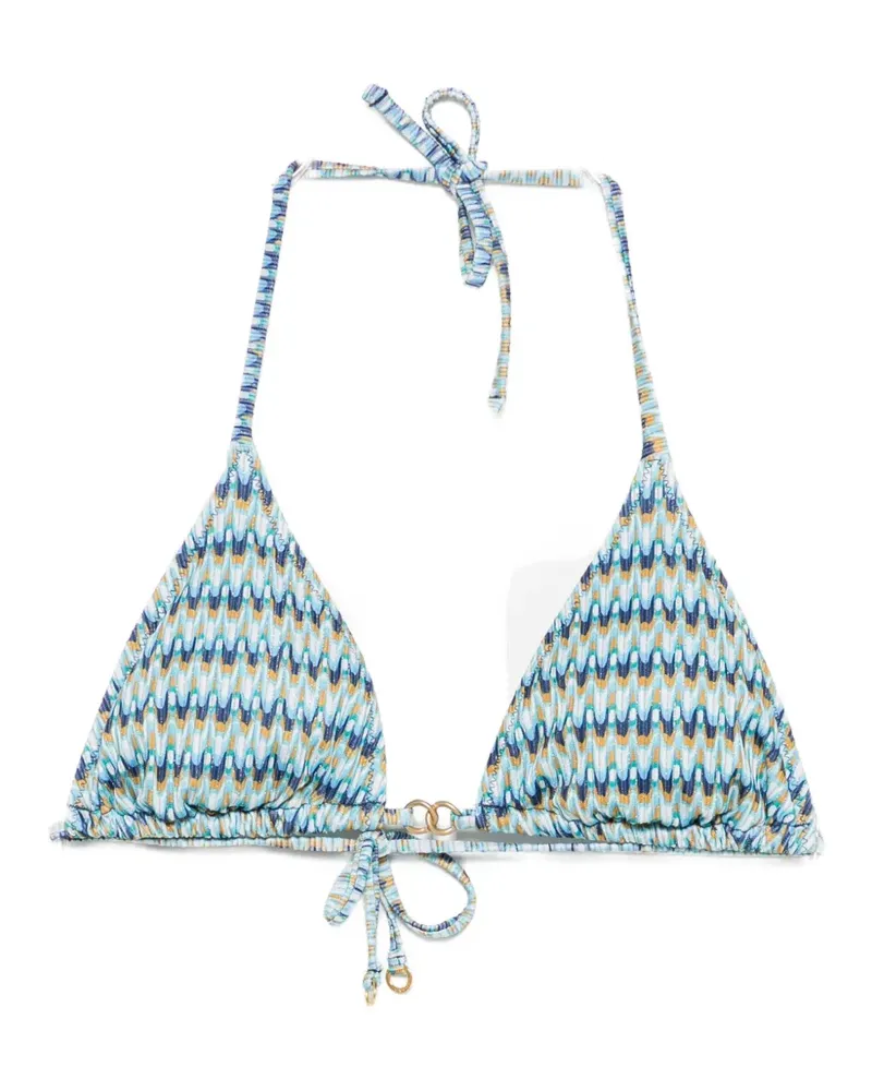 Banana Moon Jotrao triangle bikini top - Blau Blau