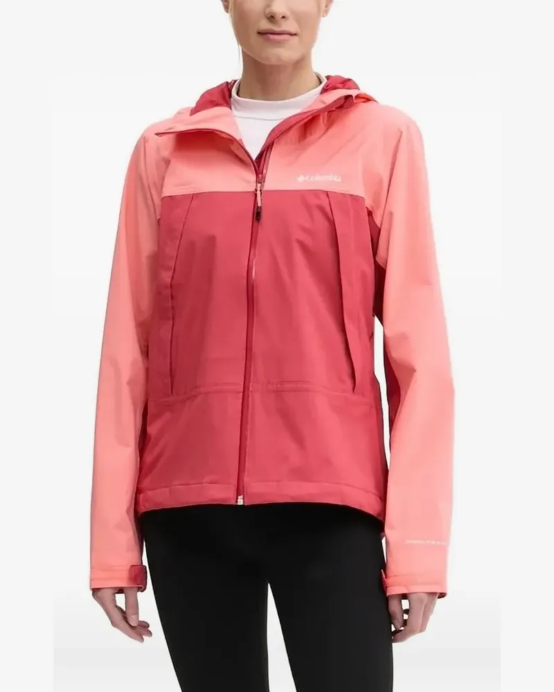 Columbia Sportswear Company Zweifarbige Kapuzenjacke - Rosa Rosa