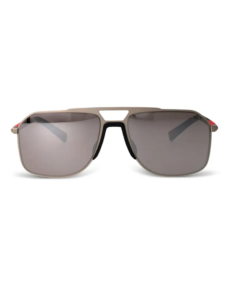 Prada pilot-frame sunglasses - Grau Grau
