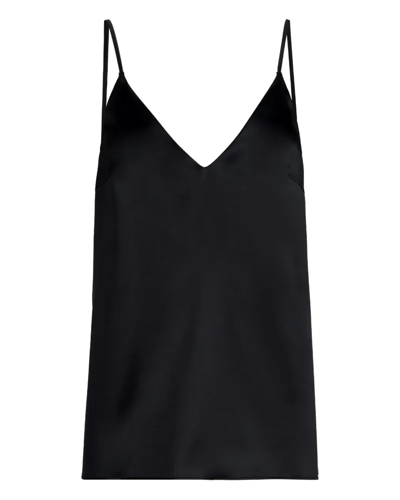 Brunello Cucinelli V-neck top - Schwarz Schwarz