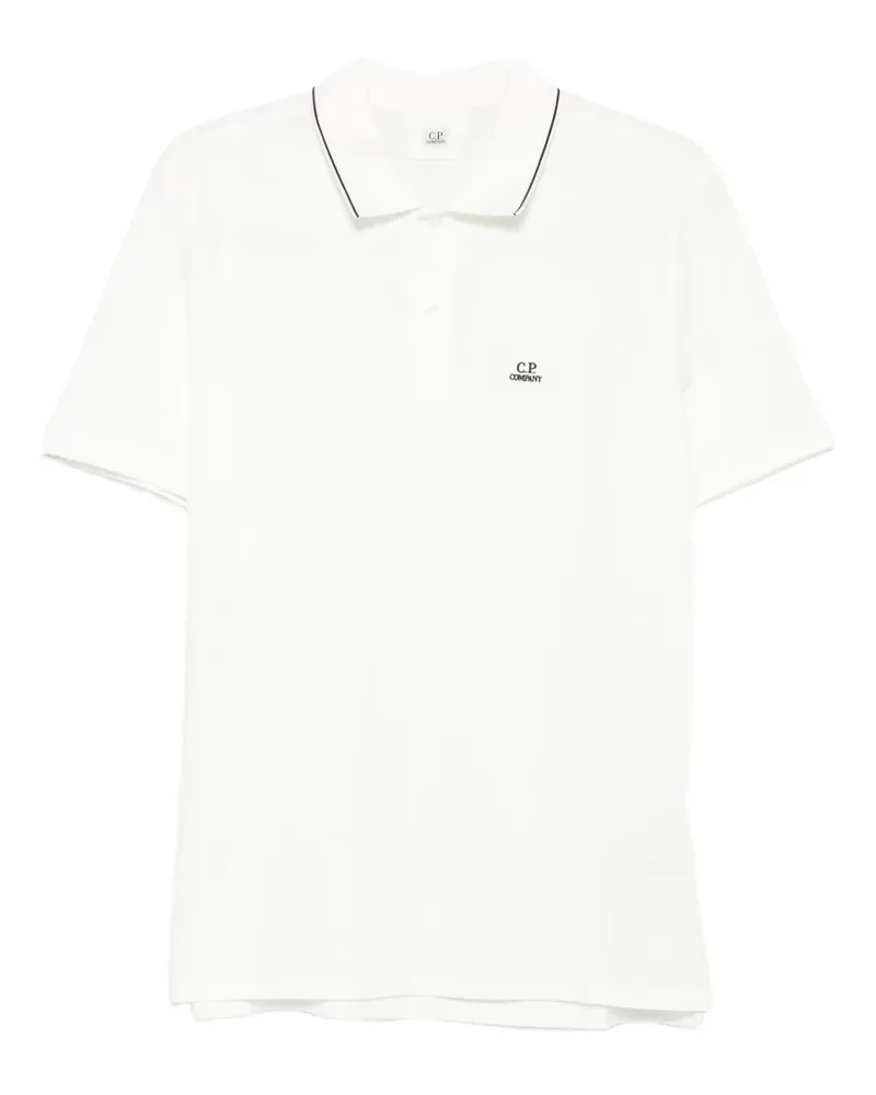 C.P. Company Poloshirt mit Kontrastdetail - Nude Nude