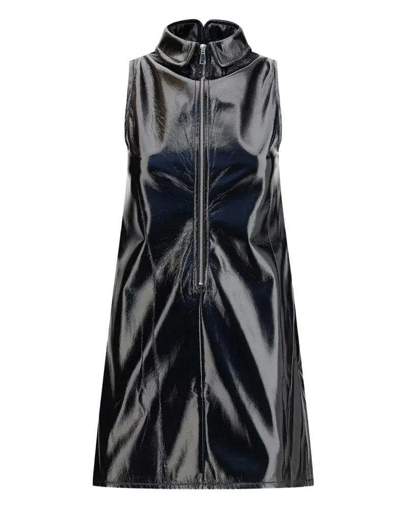 Fiorucci collar cutout mini dress - Schwarz Schwarz