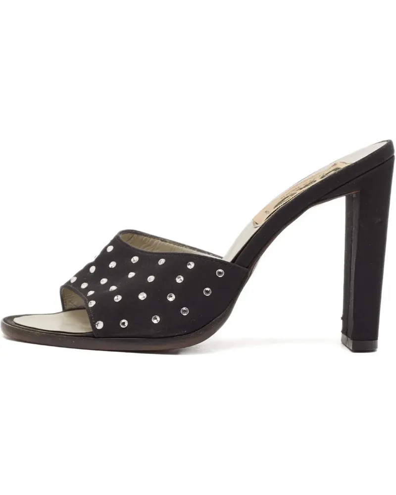 Dolce & Gabbana Sandalen mit Blockabsatz - Schwarz Schwarz