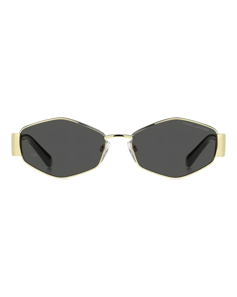 Marc Jacobs geometric-frame sunglasses - Gold Gold