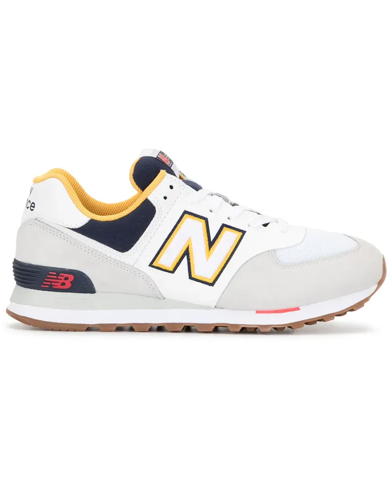 New Balance 574 Sneakers mit Kontrasteinsätzen - Mehrfarbig Mehrfarbig
