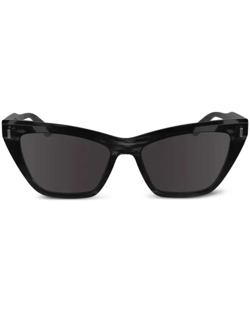 Calvin Klein Sonnenbrille mit Logo-Print - Grau Grau