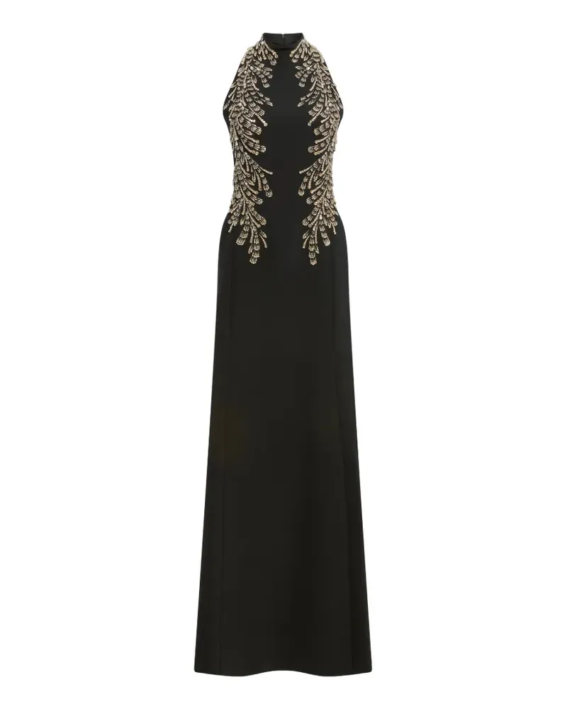 Jenny Packham Elu Abendkleid - Schwarz Schwarz